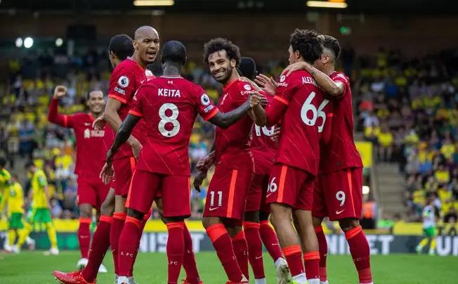 利物浦主场横扫对手，实力不容小视