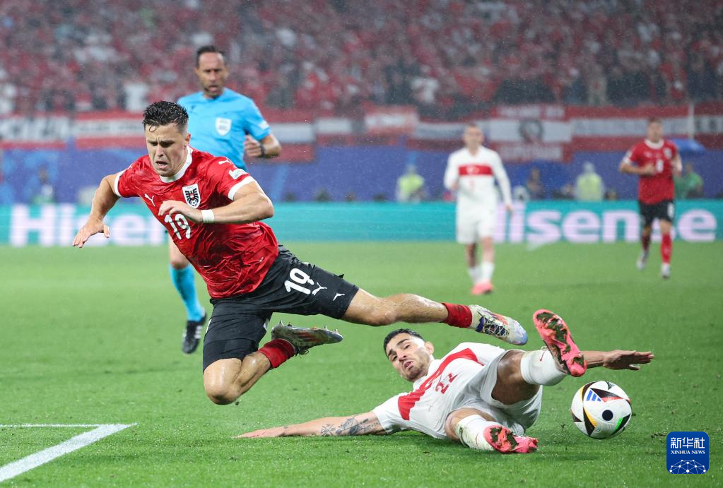奥地利击败土耳其挺进欧锦赛四强