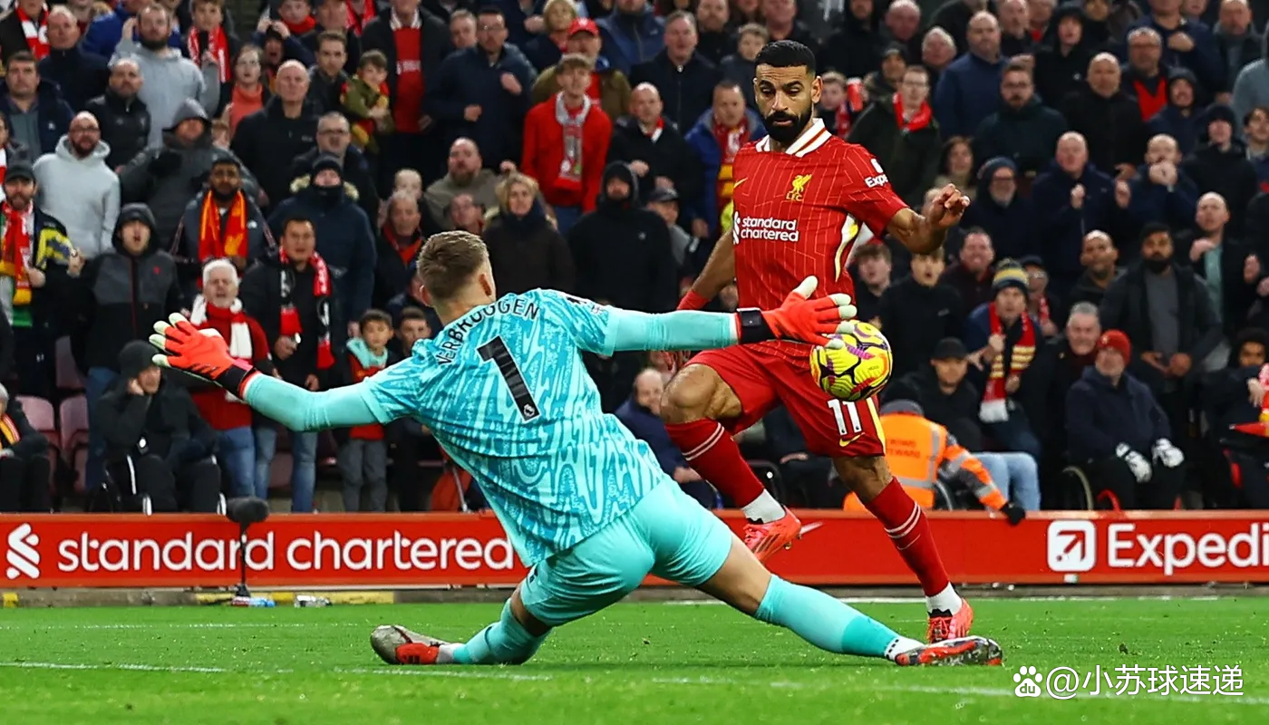利物浦主场不敌布莱顿，再次丢分