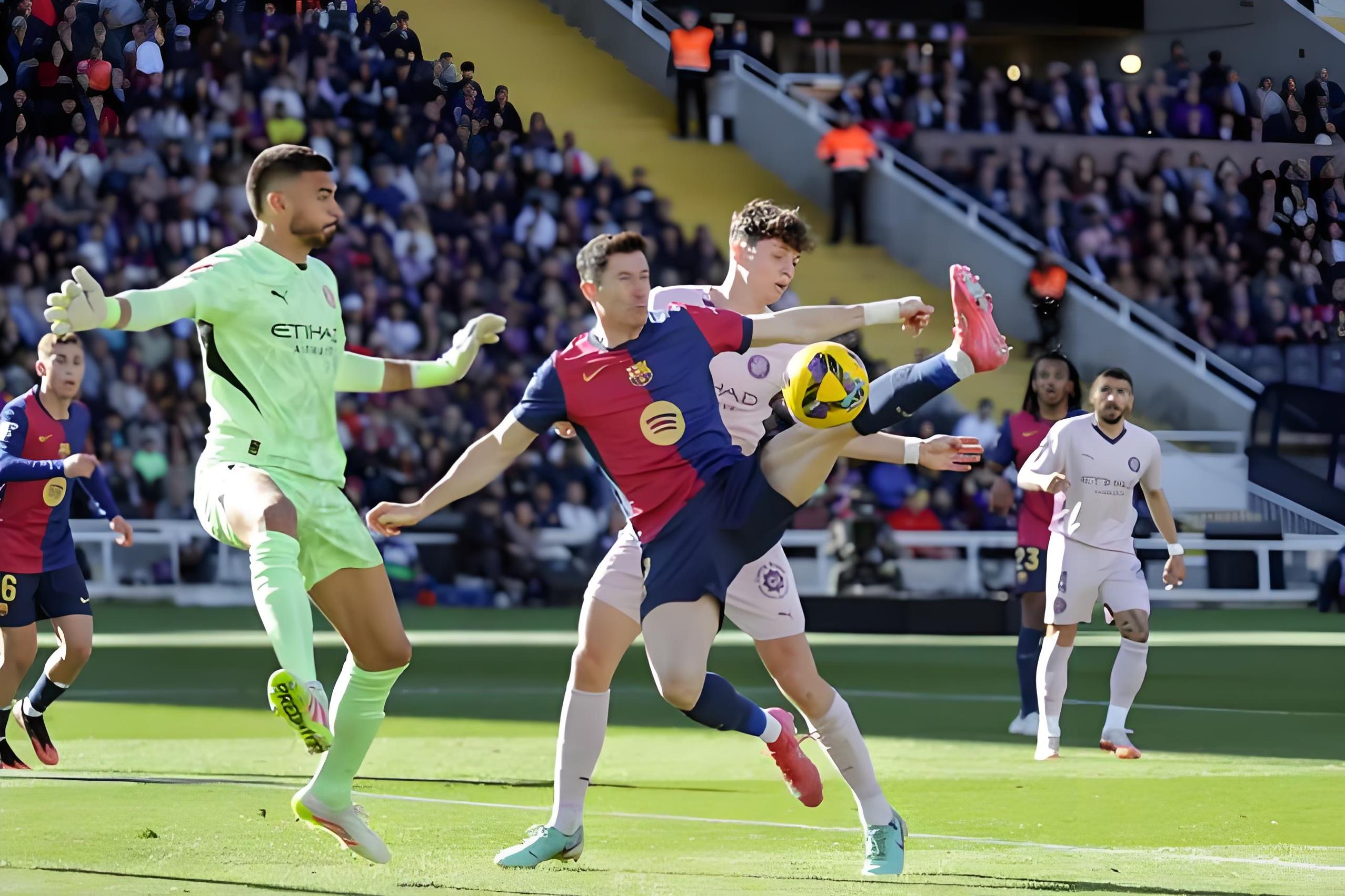 球员们用实力诠释了足球的精神 球员们用实力诠释了足球的精神